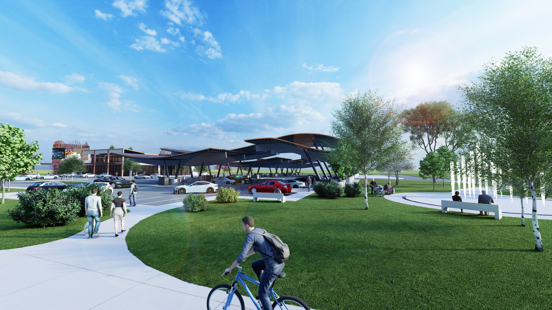 Featured image for “Charging Station in Master Planned Community”